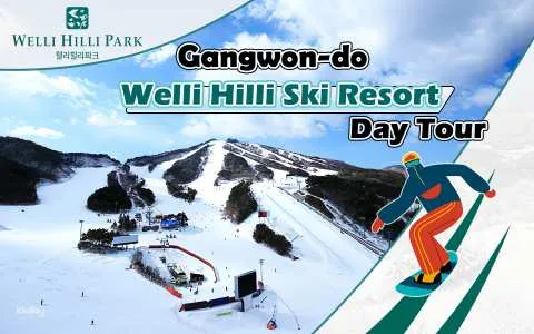 Gangwon-do Welli Hill Ski Resort Shared Day Tour | Depart from Seoul