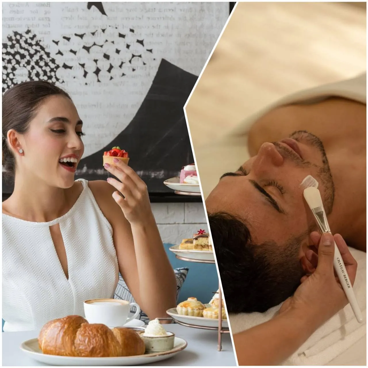 Road to Bali Massage with Emily in Paris Afternoon Tea